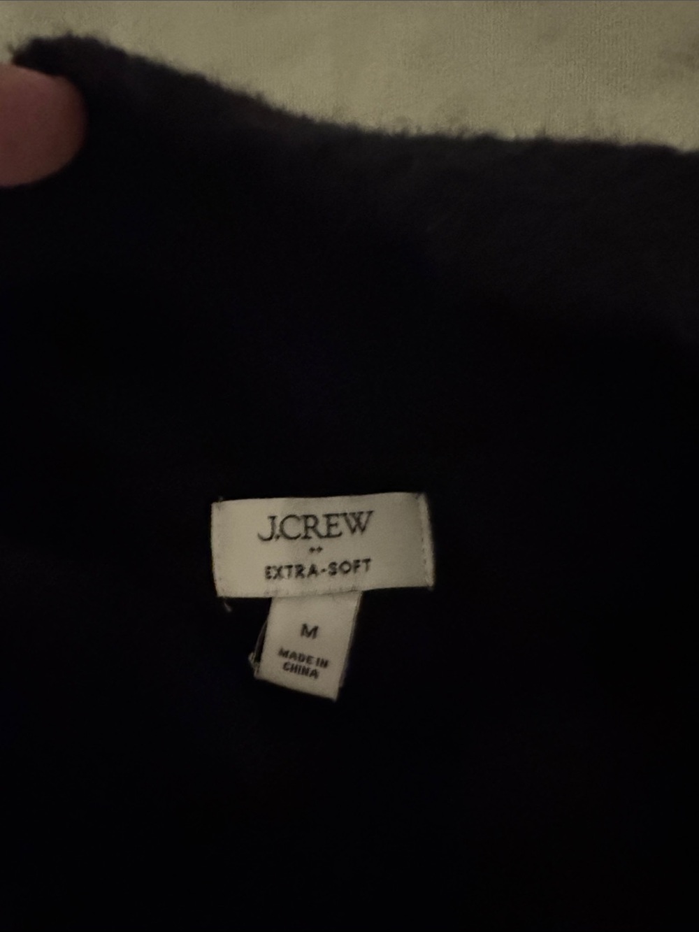 J. Crew Women’s Black Mockneck “Extra Soft” Yarn Sweater Merino and others Blend - Picture 5 of 11